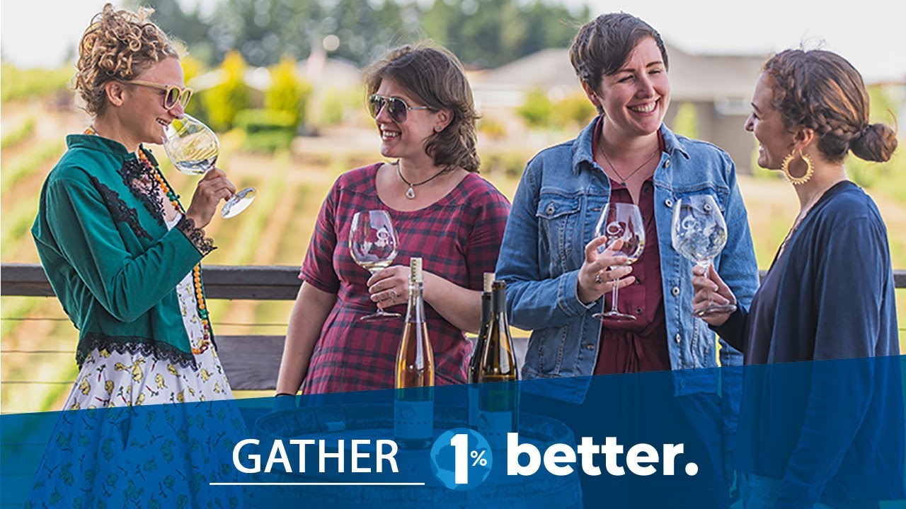 Brooks Winery, Willamette Valley, Oregon Gathers 1% Better For The Planet