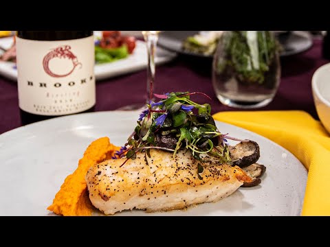 Brooks Perfect Pairing for June 2021: Pan-Seared Halibut