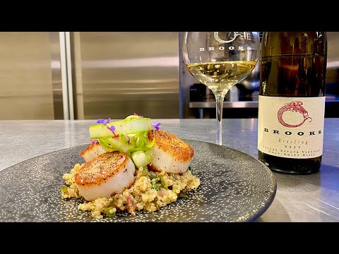 Brooks Perfect Pairing for June, 2020: Seared Sea Scallops