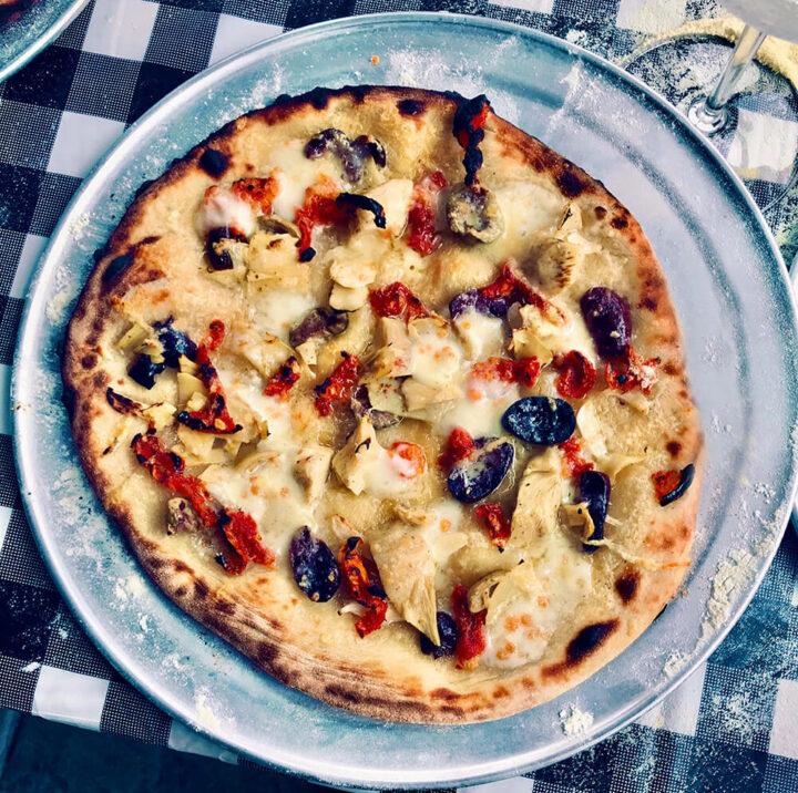 Chef Norma's pizza