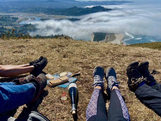 Cascade Head above the clouds