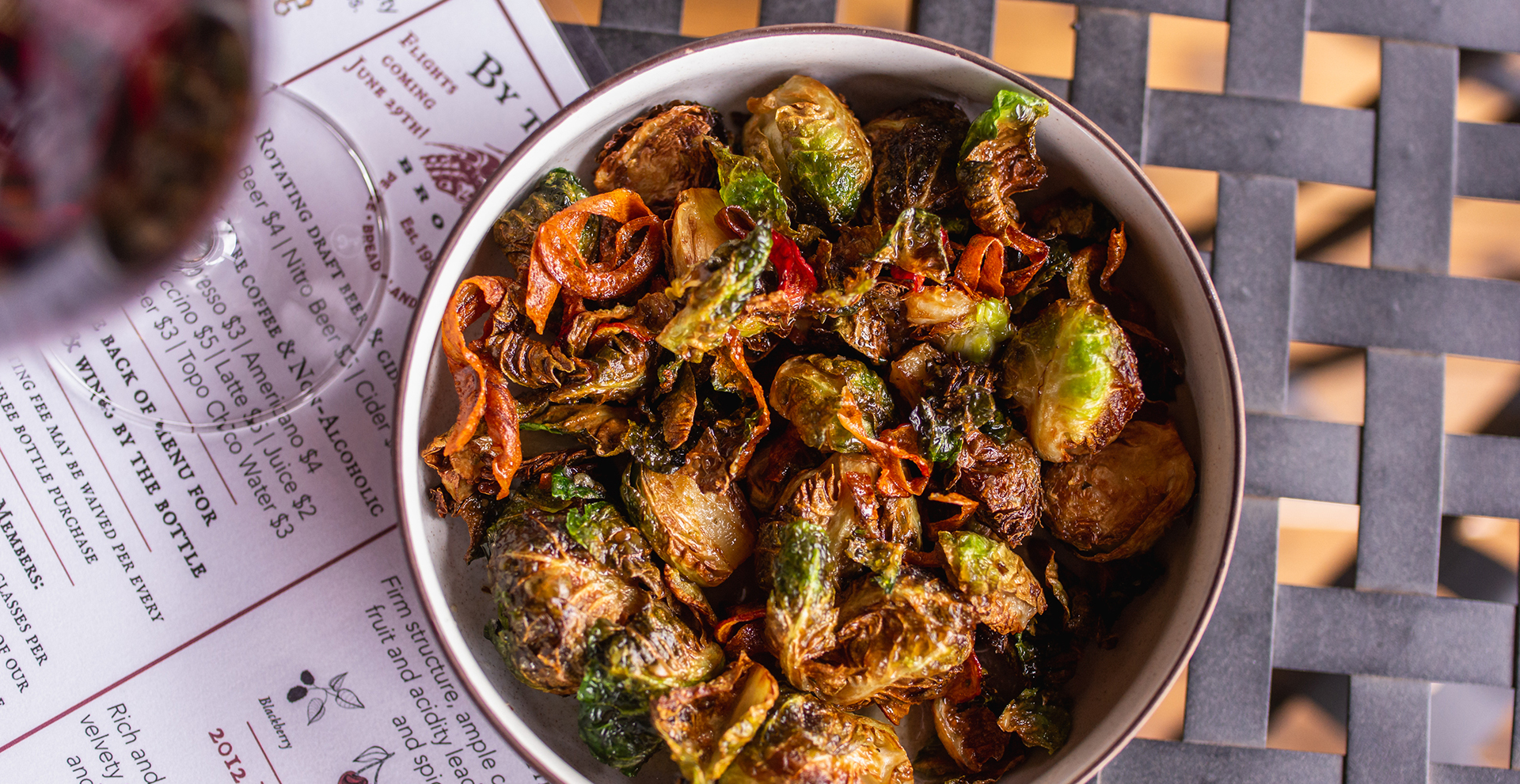 Chef Norma’s famous brussels sprouts