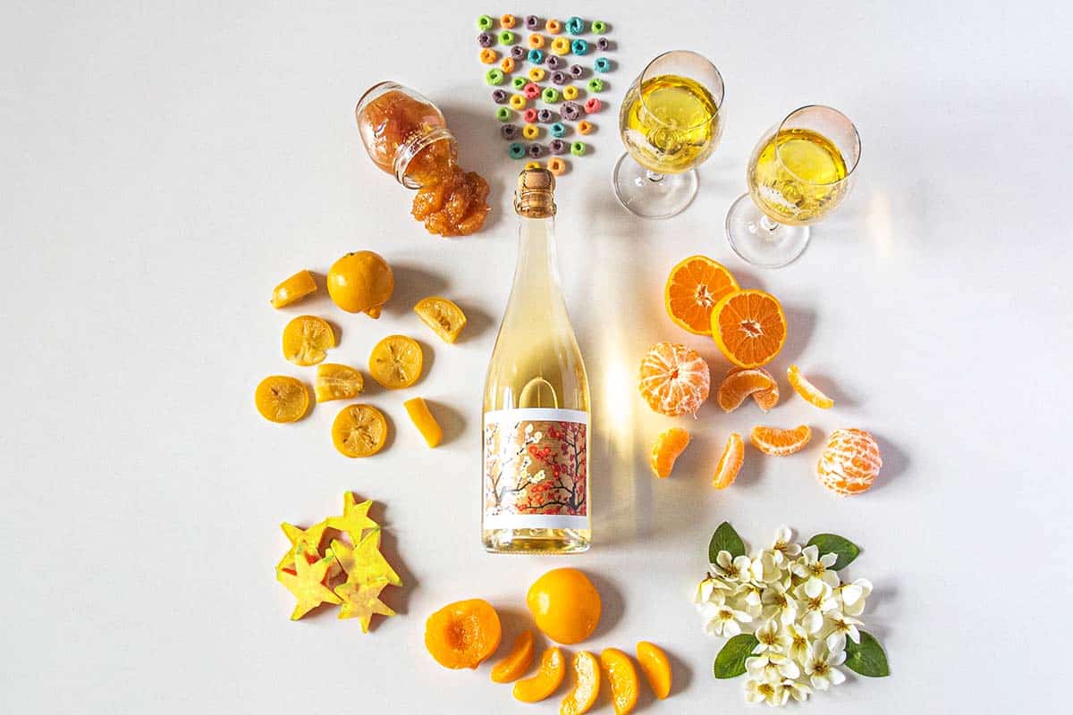 flavors in sparkling muscat