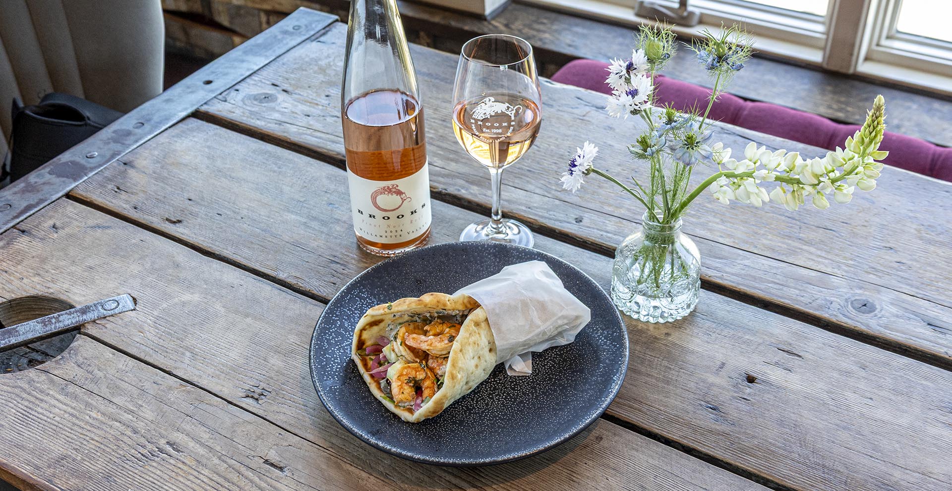 Grilled Shrimp Souvlaki with Cucumber Cilantro Tzatziki